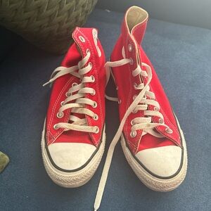 Red Converse Sneakers